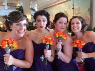 Bridal Party Hair and Bridal Make Up